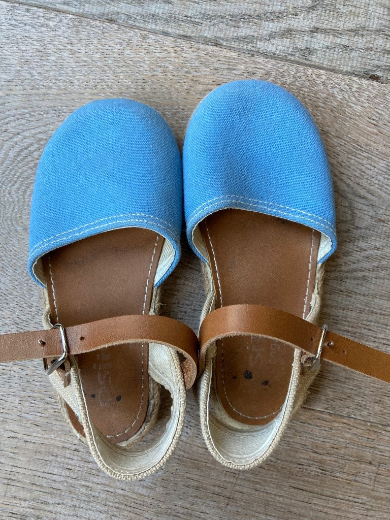 Zomerse meisjes sandalen/espadrilles - maat 26, Meisje, Overige typen, Ophalen of Verzenden, Zo goed als nieuw