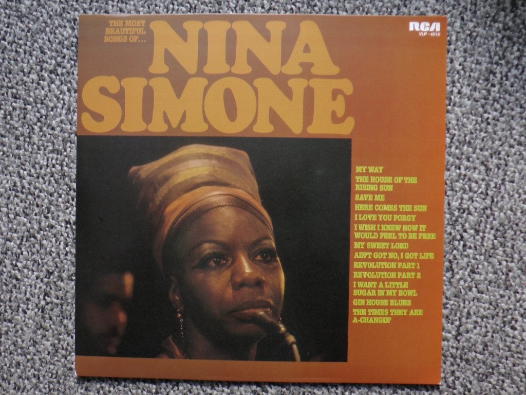 Nina SImone - The most beautiful songs VINYL LP, Gebruikt, 12 inch, 1960 - 1969, Fotohoes
