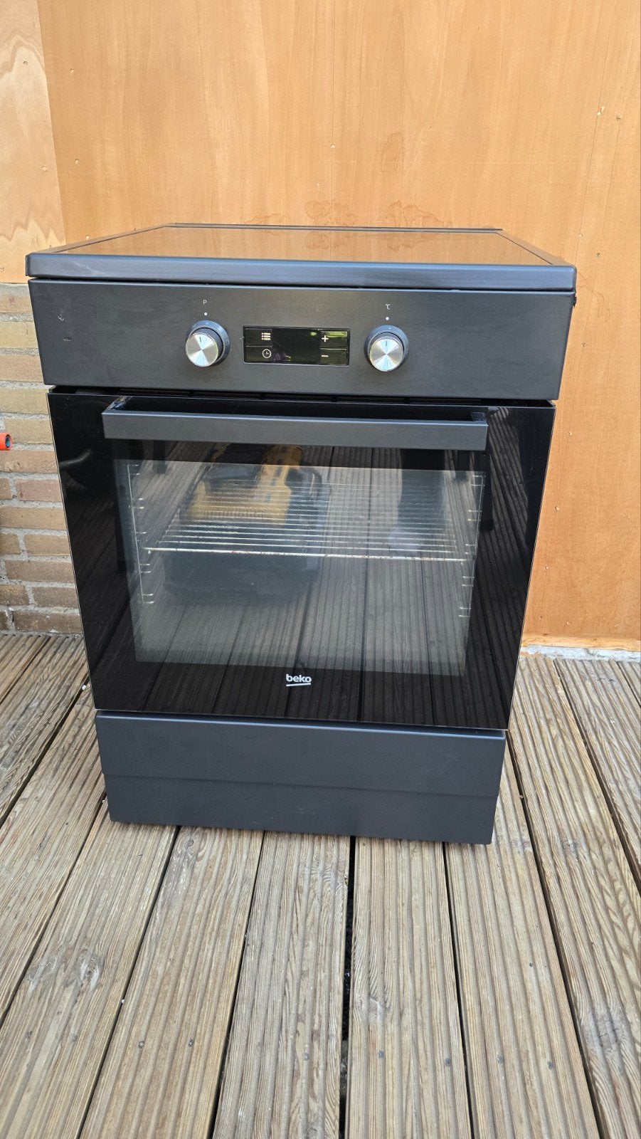 BEKO FSM89301GA - Fornuis - Inductie 3-fasen (Perilex), Witgoed en Apparatuur, Ophalen, 4 kookzones, Zo goed als nieuw, Inductie