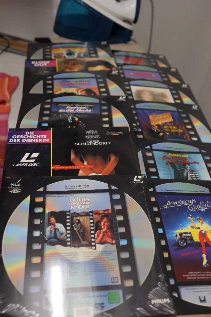 12 x Laserdisc Filme NOS Tolle Titel Rar Blockbuster, Alle leeftijden, Ophalen of Verzenden, Nieuw in verpakking