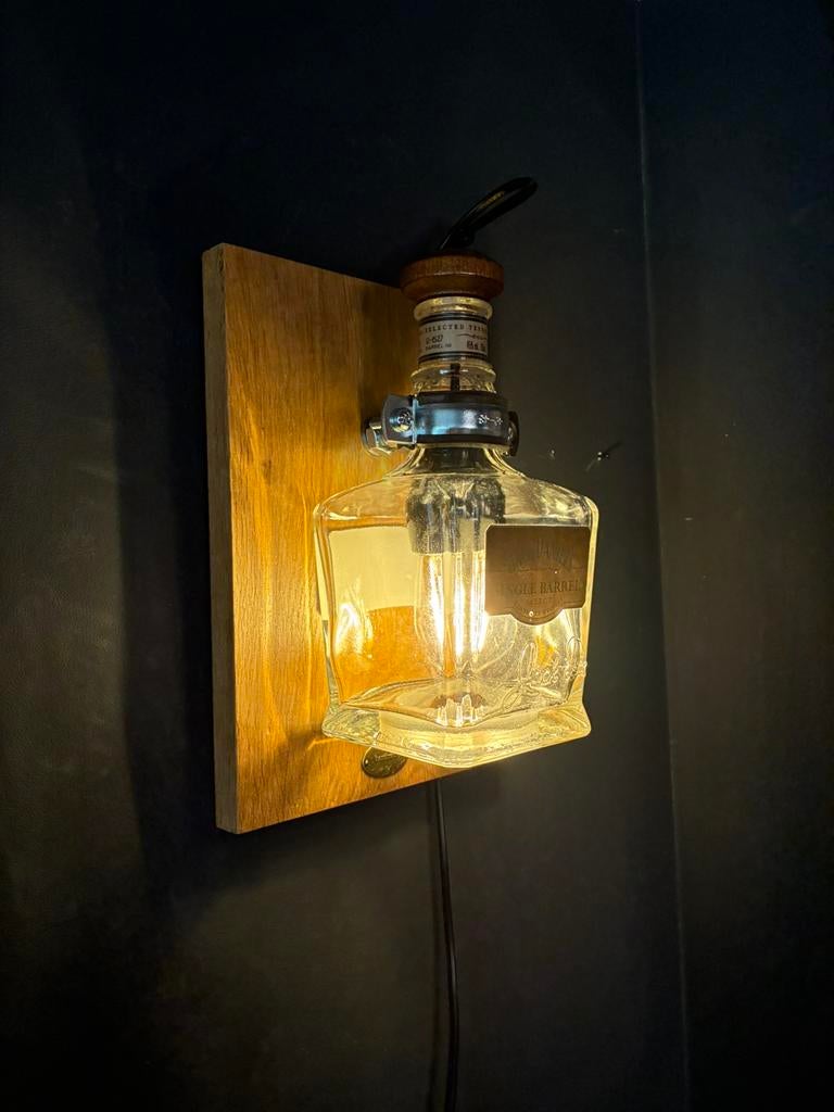 Jack Daniel’s single barrel wandlamp, Ophalen of Verzenden, Nieuw, Glas, Mancave, vaderdag