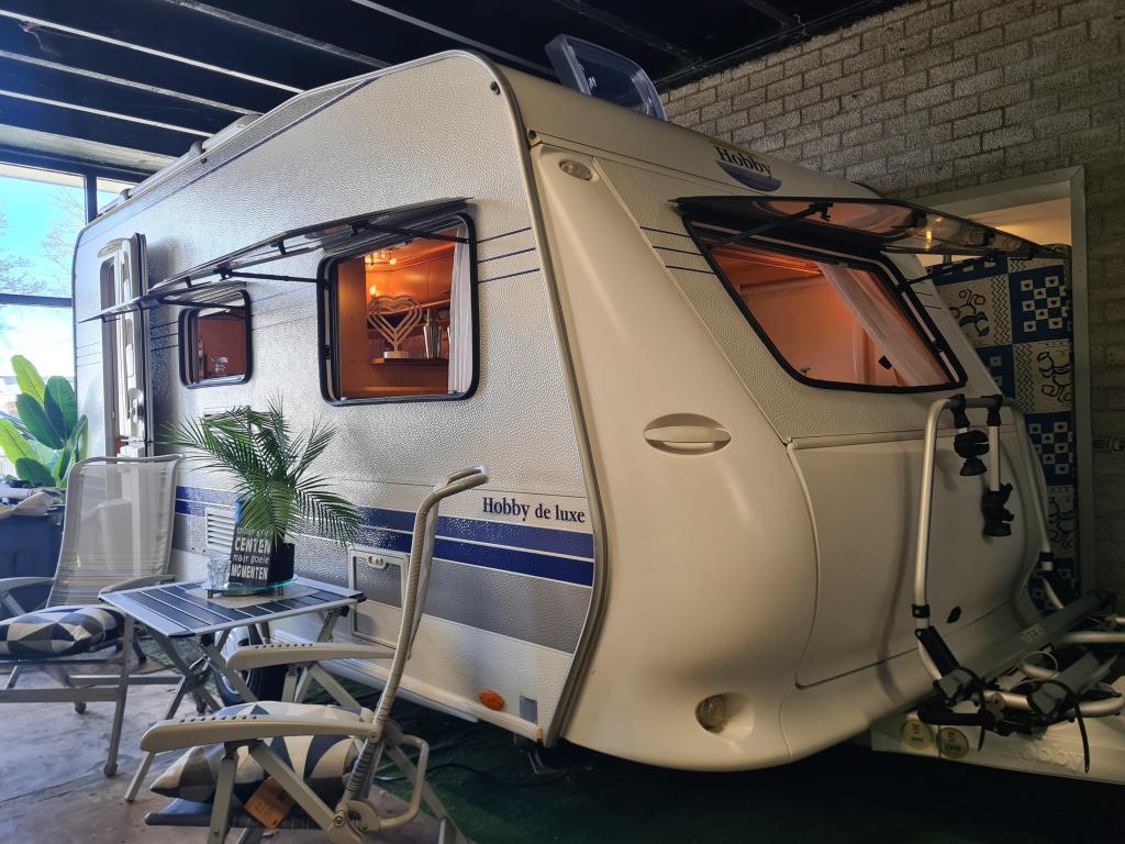 HOBBY DE LUXE 440 SF 2007 / MOVER / UNICO TORINO LUIFEL, Kachel, Hobby, Bedrijf, Treinzit