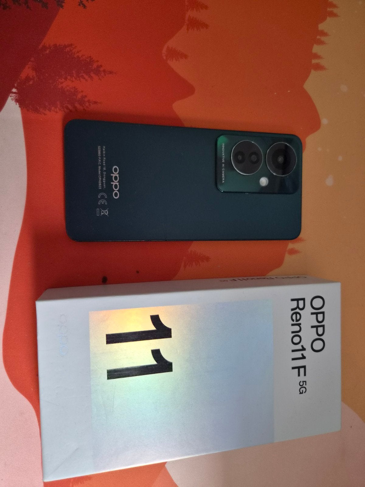oppo reno 11f 5g - groen, Telecommunicatie, Mobiele telefoons | Overige merken, Verzenden, Zo goed als nieuw, Klassiek of Candybar