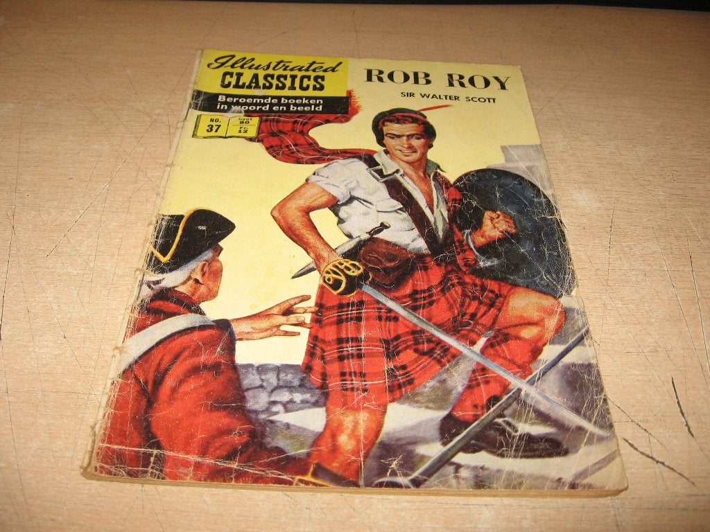 Illustrated Classics    37     Rob Roy, Eén stripboek, Ophalen of Verzenden, Gelezen