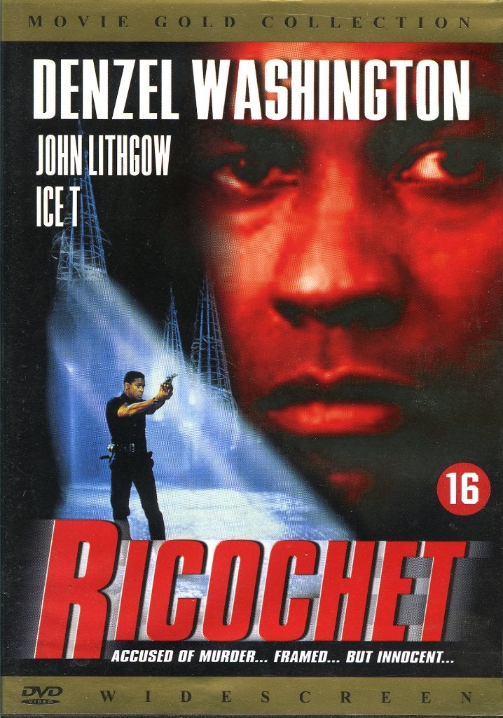 Ricochet - Russel Mulcahy, Vanaf 16 jaar, Ophalen of Verzenden, Zo goed als nieuw, Actie
