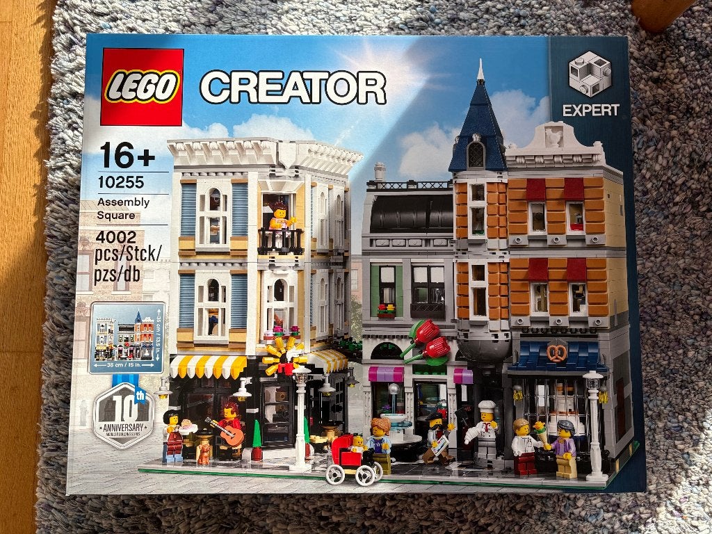Lego 10255 Gebouwenset NIEUW, Lego, Compleet, Lego, Nieuw
