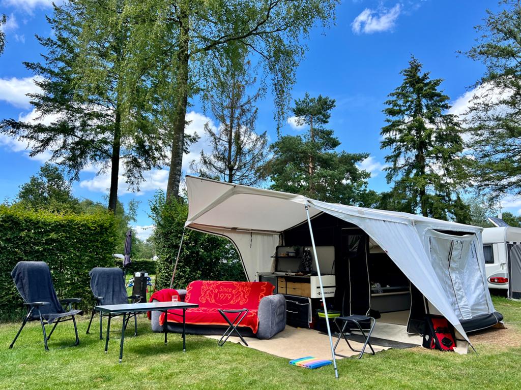 Combi Camp Country 2022 met voortent en tempo-100, Caravans en Kamperen, Ophalen, Aanwezig, Combi-Camp