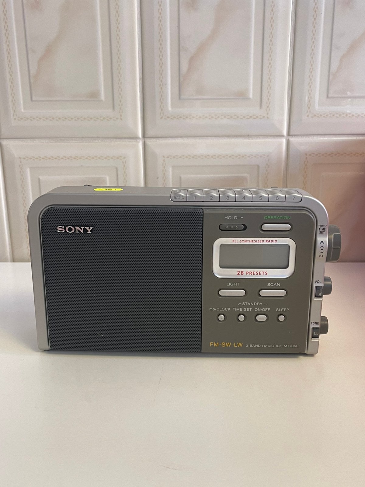 Sony ICF-M770SL, Ophalen of Verzenden, Zo goed als nieuw