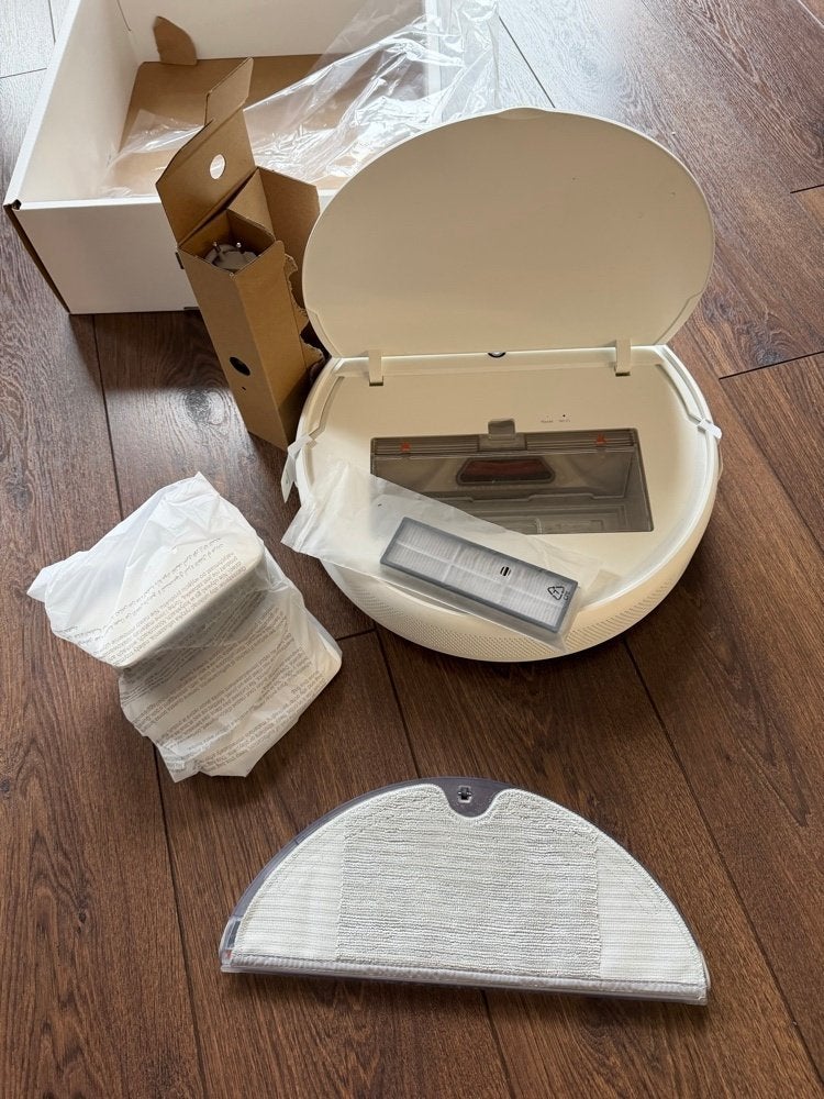 Xiaomi Mi Robot Vacuum-Mop (STYTJ01ZHM) – Compleet in doos, Stofzak, Overige merken, Gebruikt, Inclusief accessoires
