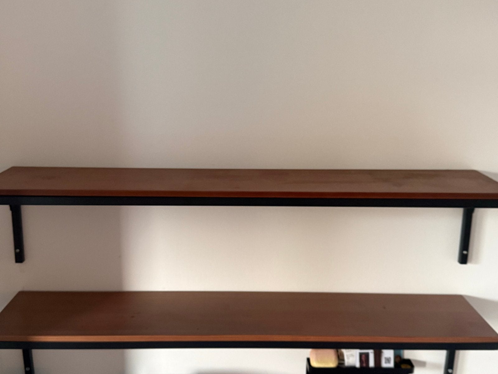 IKEA FJÄLLBO wandplank, zwart, 101x20 cm, Ophalen, Gebruikt