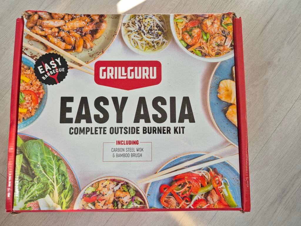 Grill Guru Easy Asia Complete Outside Burner Kit, Tuin en Terras, Barbecue-accessoires, Nieuw, Ophalen