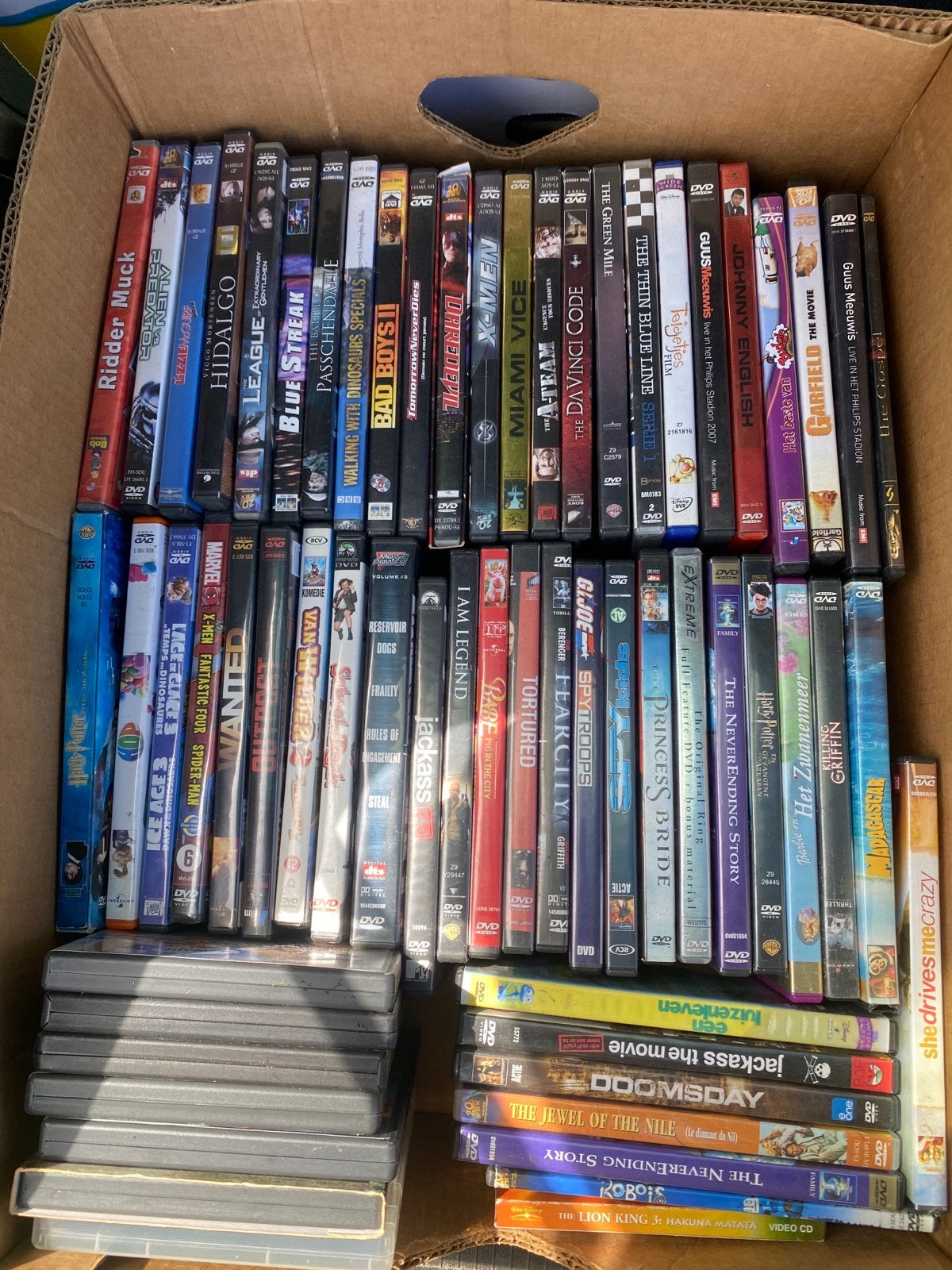 Grote collectie diverse DVD's - films en series 62 stuks, Vanaf 16 jaar, Ophalen of Verzenden, Gebruikt