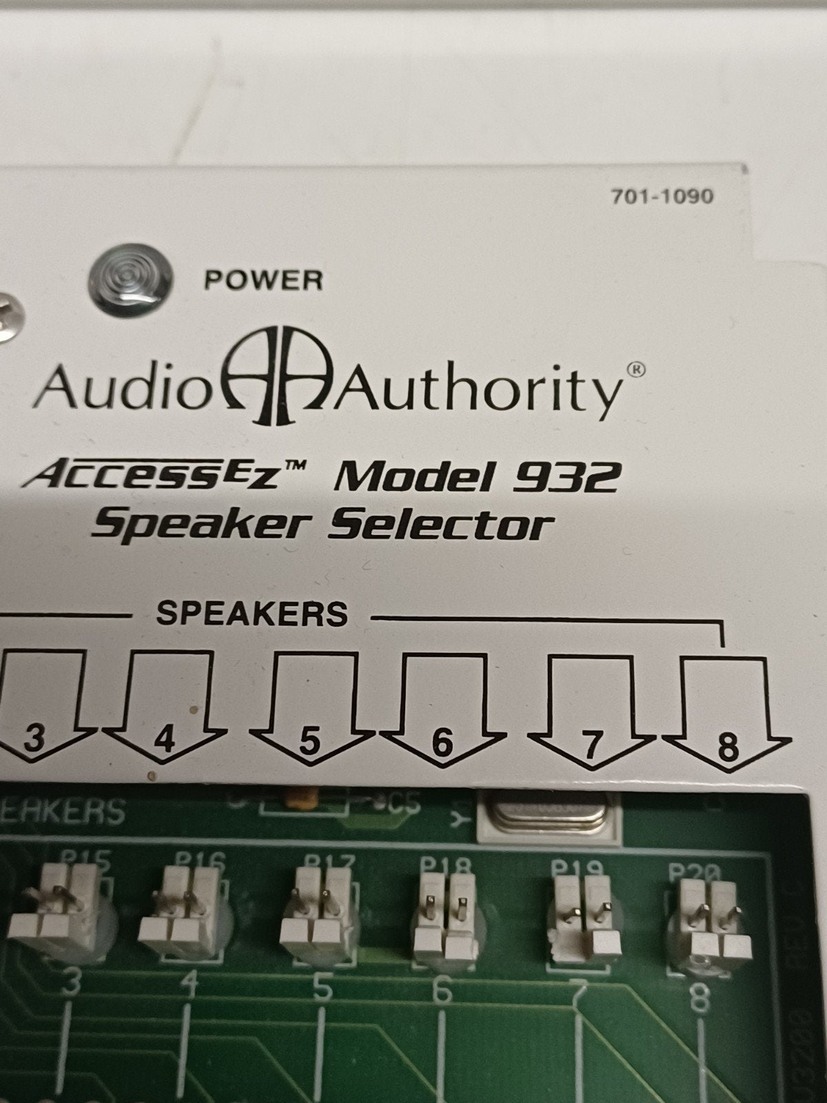 Audio Authority Keuzeschakelaars voor Audio en Speakers, Ophalen of Verzenden
