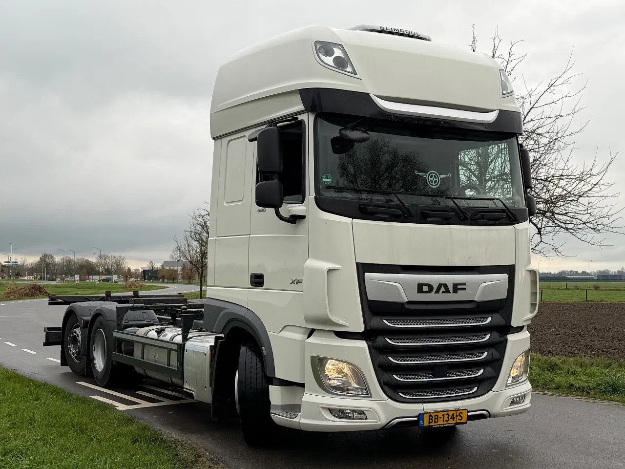 DAF XF 480 XF480. 10-2021 (bj 2021), Automaat, Euro 6, Wit, Bedrijf