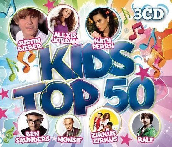 Kids Top 50 3XCD, Zo goed als nieuw, Album, Verzenden, Pop