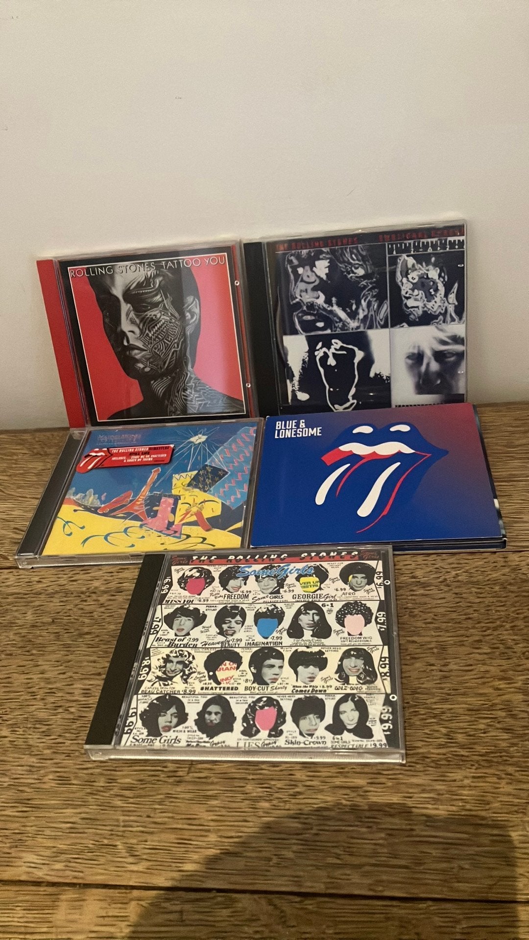 Rolling stones 5 cd’s, Cd's en Dvd's, Cd's | Rock, Ophalen of Verzenden, Zo goed als nieuw, Poprock