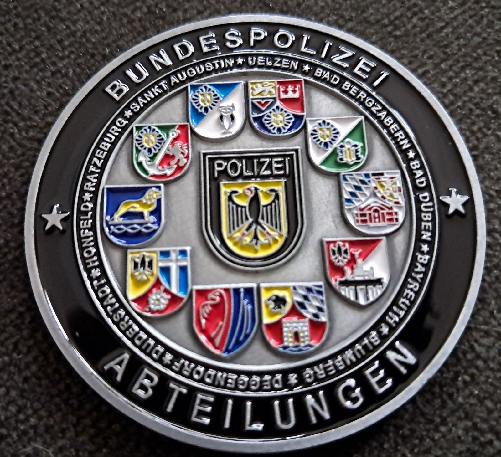 Coin Bundespolizei, Ophalen of Verzenden, Landmacht, Nederland, Embleem of Badge