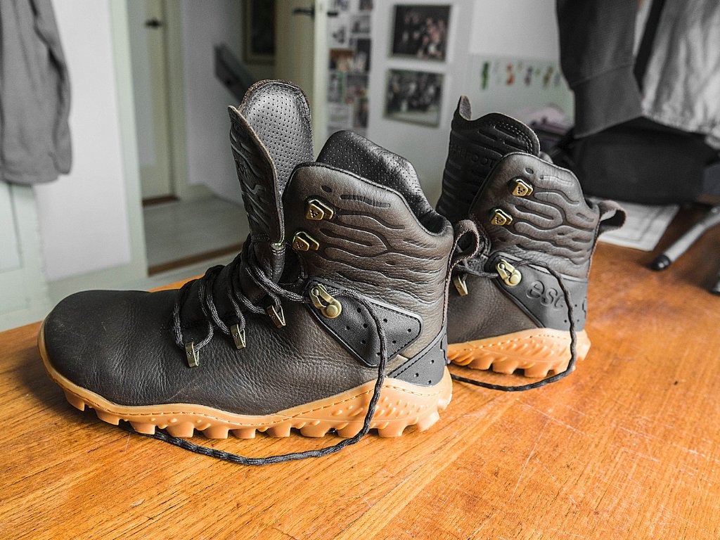 VIVABAREFOOT WANDELSCHOEN DAMES, Bruin, VIVABAREFOOT, Zo goed als nieuw, Wandelschoenen