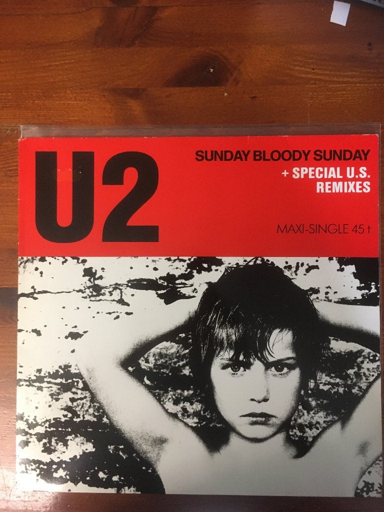 U2 ‎– Sunday Bloody Sunday, Gebruikt, Ophalen of Verzenden, Pop, Beschermende buitenhoes