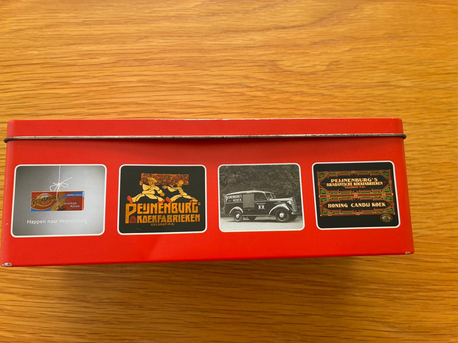 Vintage Peijnenburg koekblik, Ophalen of Verzenden