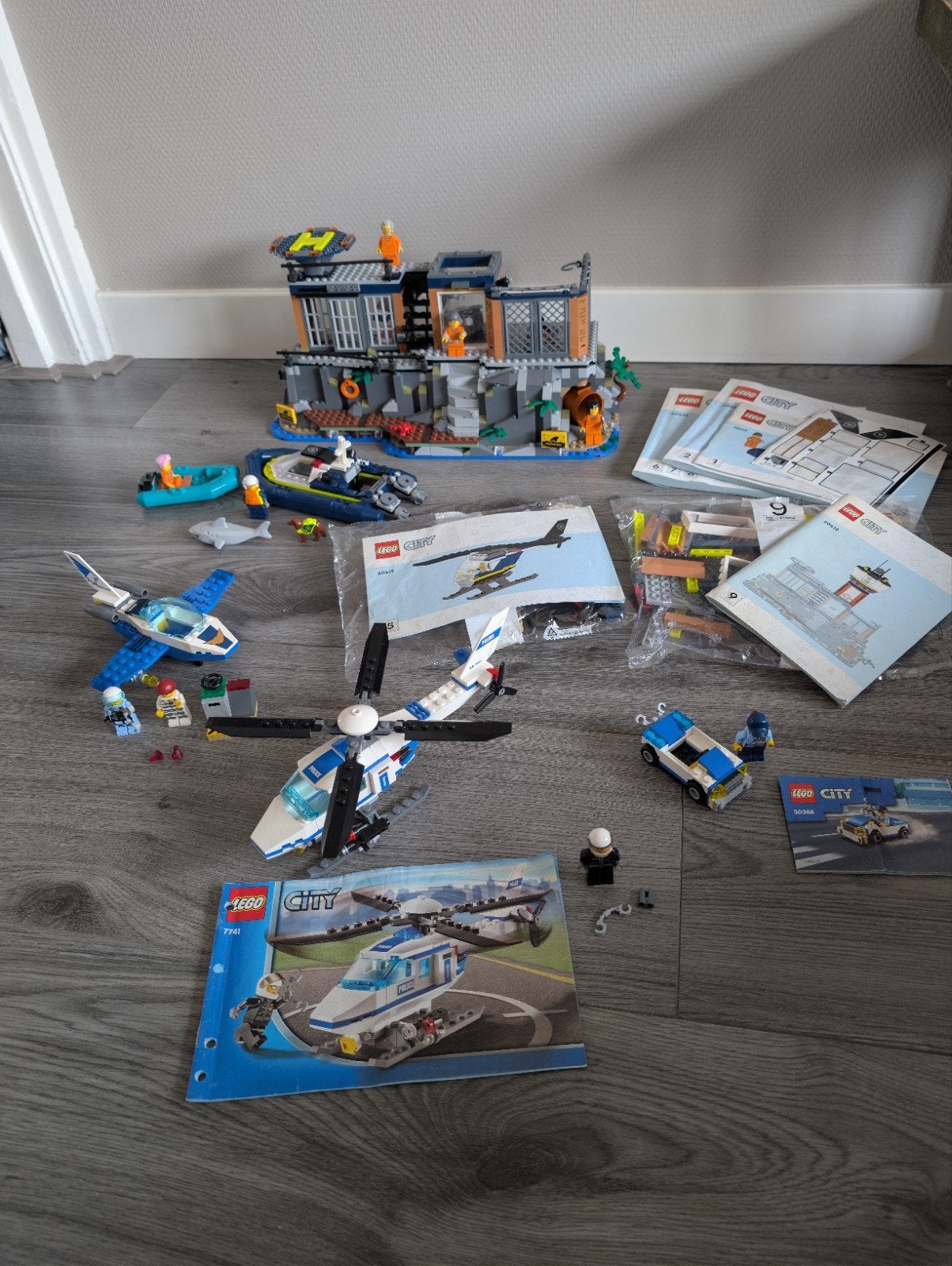 Lego City politie thema oa 60419 gevangeniseiland, Ophalen of Verzenden