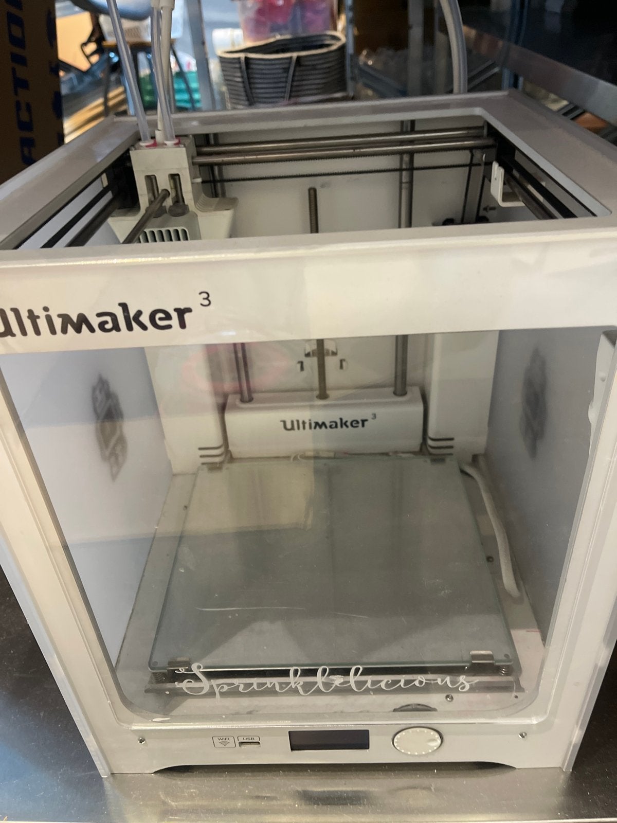 Ultimaker 3 3D-printer met diverse filamenten, Computers en Software, Ophalen, Gebruikt, Ingebouwde Wi-Fi, Filament