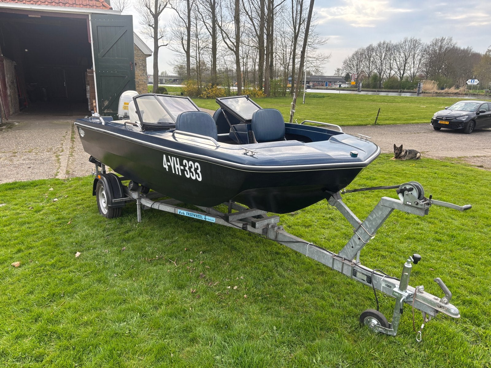 Polyester boot, Ophalen of Verzenden, Gebruikt, Overige typen