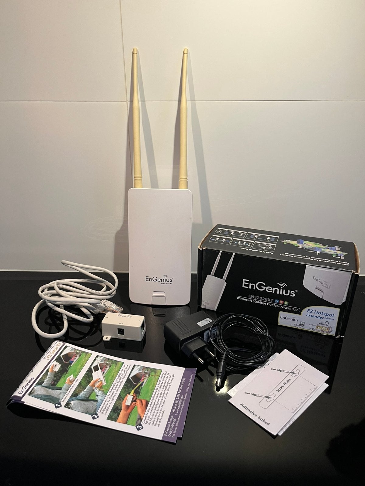 EnGenius ENS202EXT Camping/jachthaven WiFi Hotspot Extender, Ophalen of Verzenden, Zo goed als nieuw