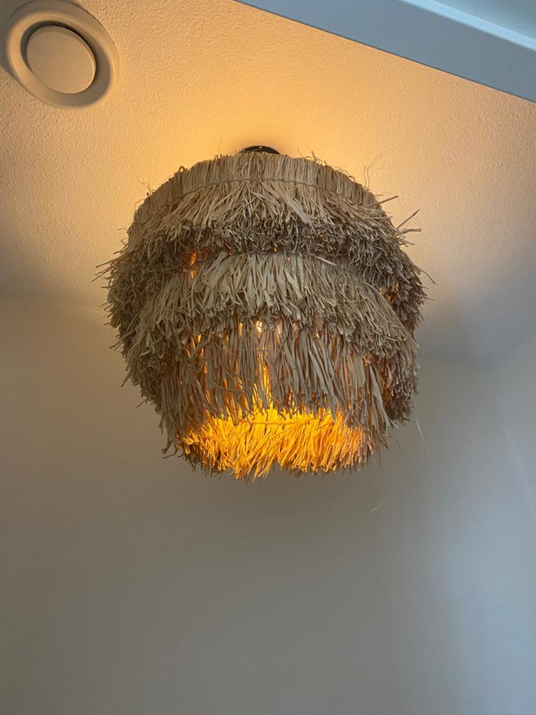 Ibiza hang lamp, Verzenden, Zo goed als nieuw