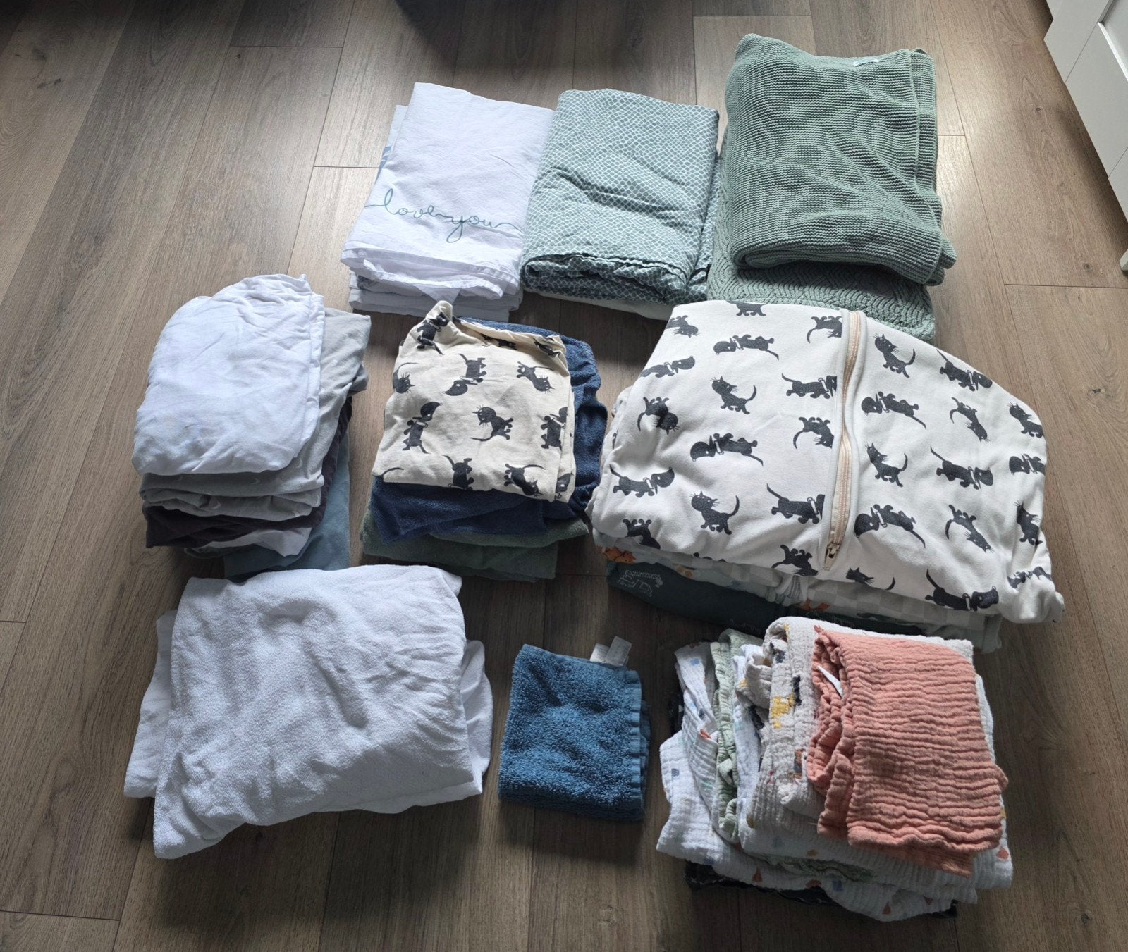Babybundel voor slaapkamer en verzorging, Ophalen, Wasbaar, Jollein, Zo goed als nieuw