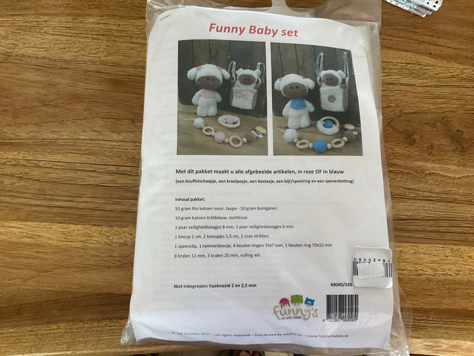 Funny's Baby set - Knutselset voor knuffels en speelgoed, Nieuw, Meerkleurig, Ophalen of Verzenden, Overige merken