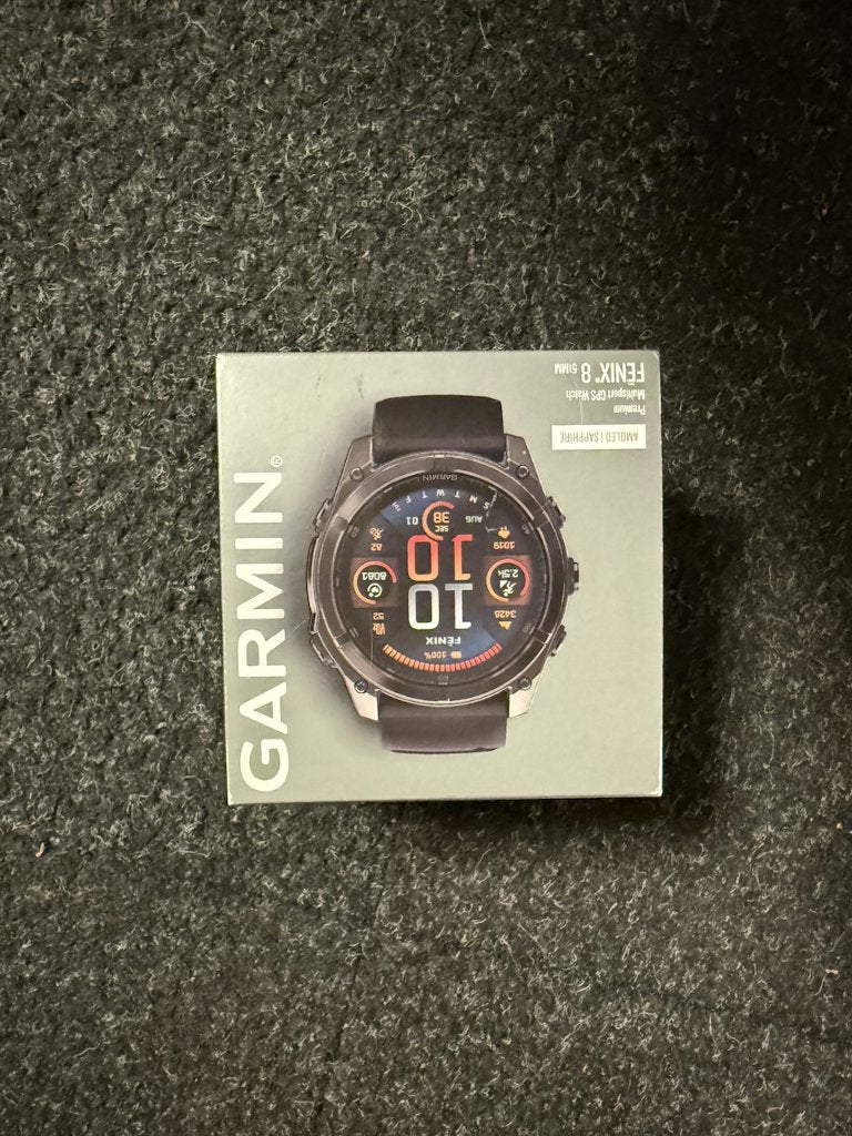 Garmin Fenix 8, Ophalen, Stappen, Zwart, Garmin