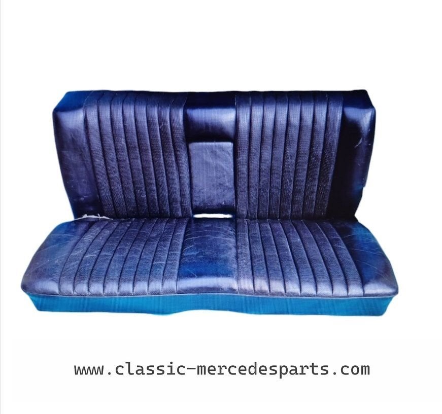 Achterbank Mercedes W107 coupe C107 SLC blauw leder, Ophalen, Gebruikt, -, -