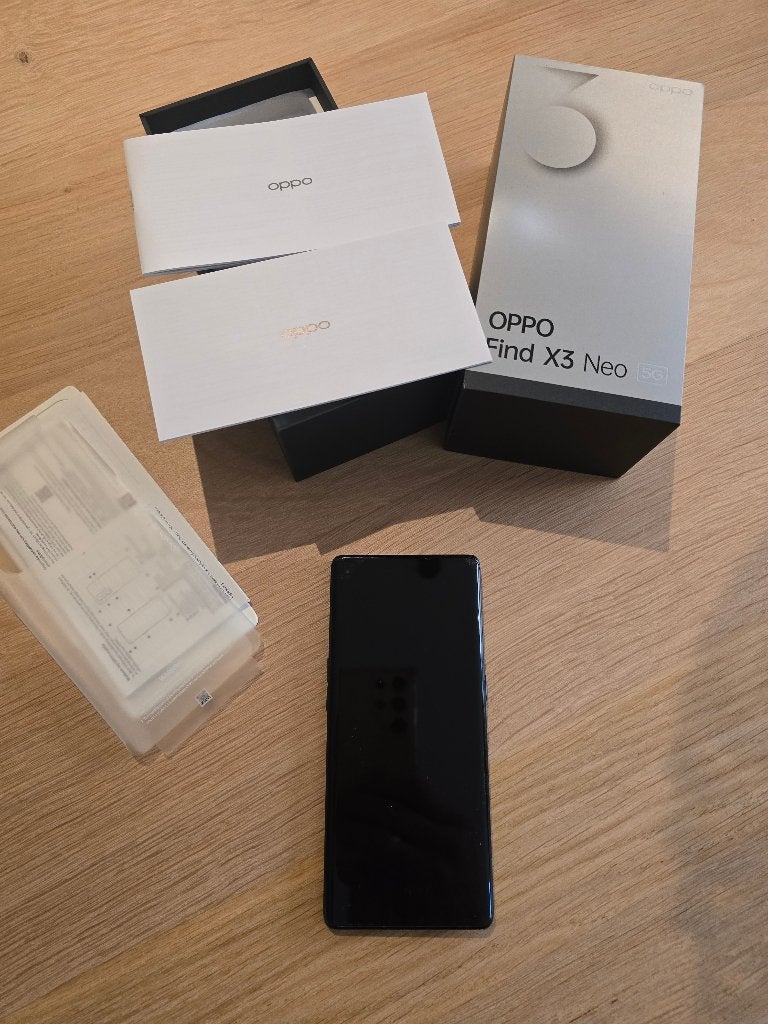 Oppo Finf Neo 5G 256GB opslag, Ophalen, Overige modellen, Zwart, Touchscreen