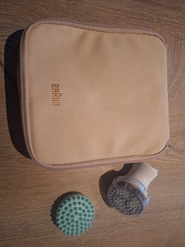 Braun Silk Epil opzetstukken met opbergetui, Ophalen of Verzenden, Nieuw, Overige typen