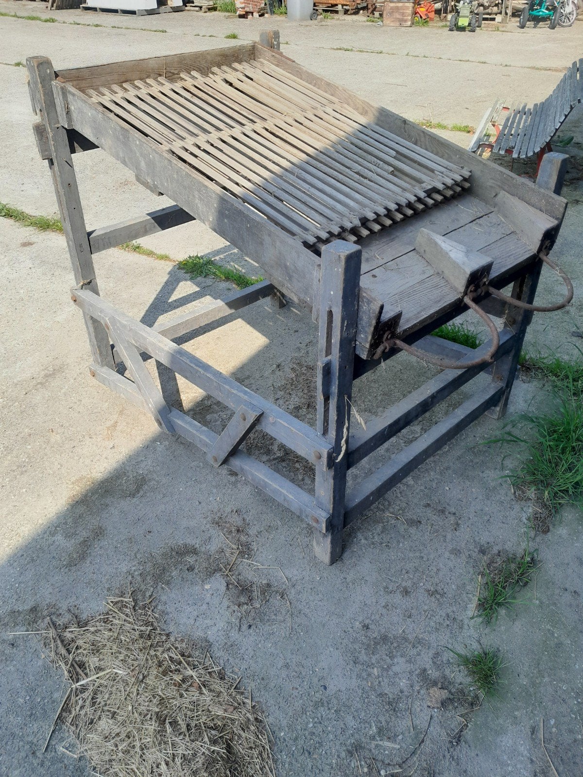 Aardappel sorteer / leestafel, Ophalen