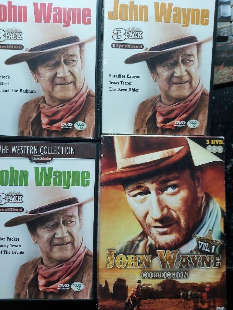 john wayne 4x, Alle leeftijden, Ophalen of Verzenden, Zo goed als nieuw, Actie en Avontuur