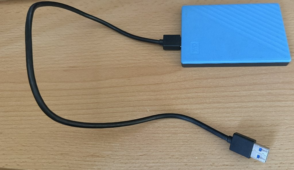 WD My Passport harde schijf 1TB, Computers en Software, Gebruikt, HDD, 1TB, Desktop