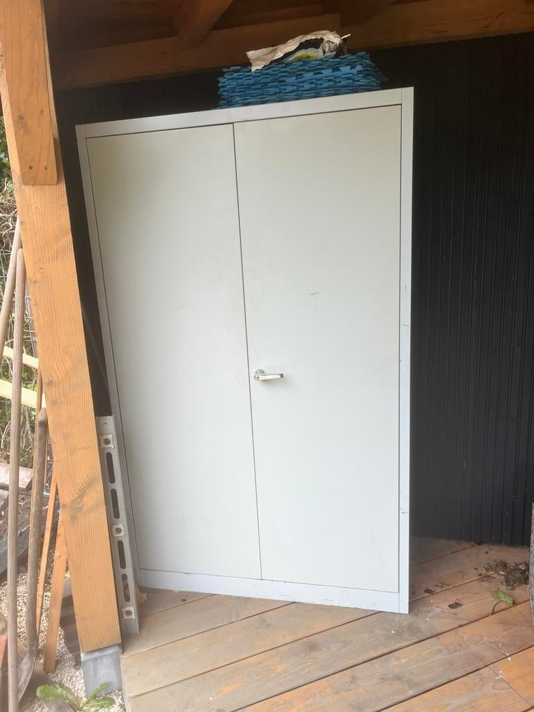 Mooie stalen kast locker archief, Ophalen of Verzenden, Zo goed als nieuw, 25 tot 50 cm, 100 tot 150 cm
