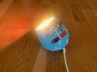 Philips Disney kinderlamp nachtlamp met kleurverandering, Ophalen, Zo goed als nieuw, Lamp