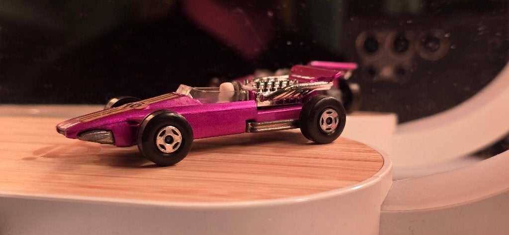 Matchbox Lesney 34 Formula 1 Superfast magenta nummer 16, Ophalen of Verzenden, Gebruikt, Auto