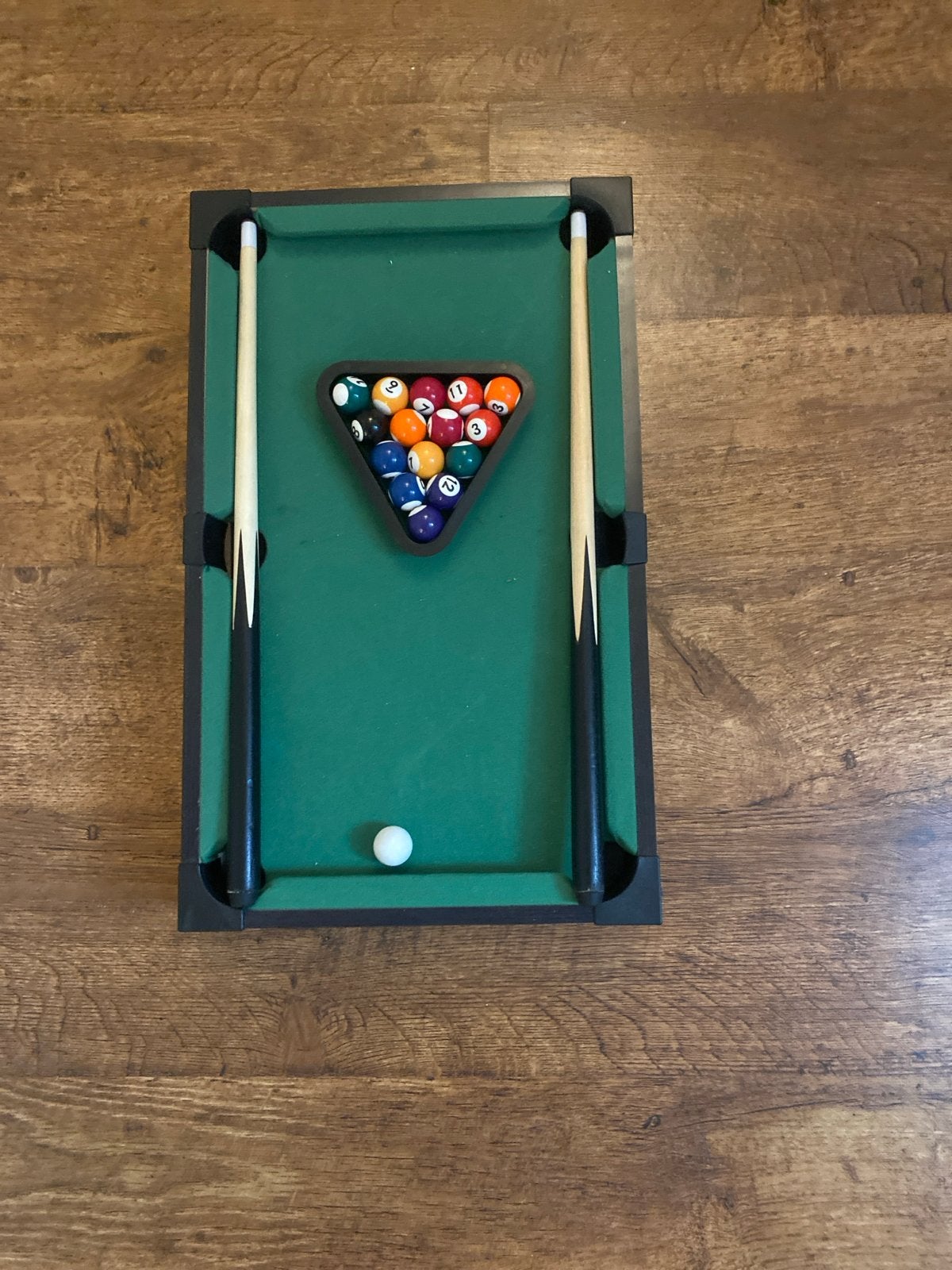 Leuke mini pooltafel 50x30cm, Sport en Fitness, Ophalen of Verzenden, Gebruikt, Pooltafel