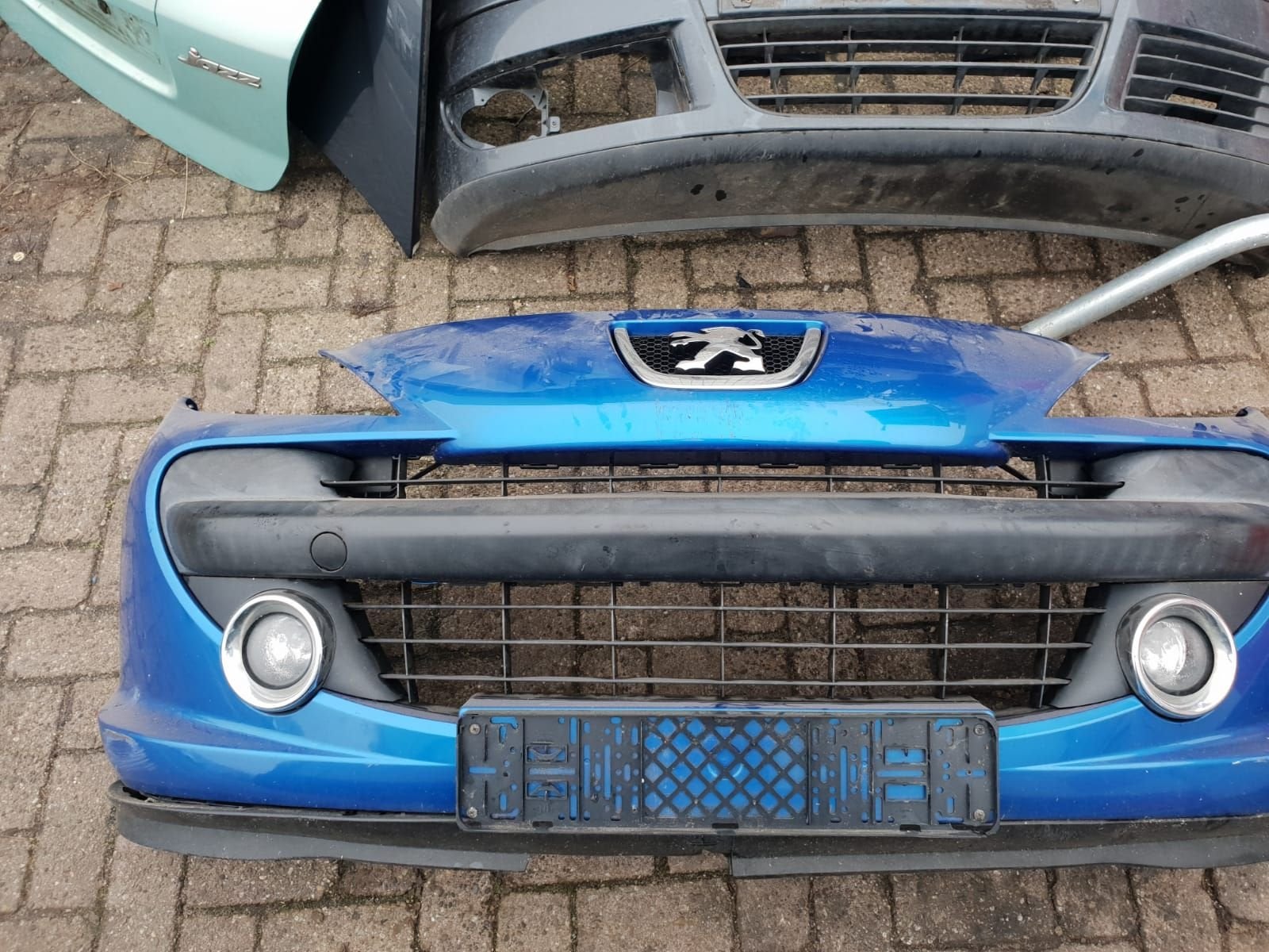 PEUGEOT 207 VOORBUMPER BJ 2006 TOT 2010, Gebruikt, -, Voor, -