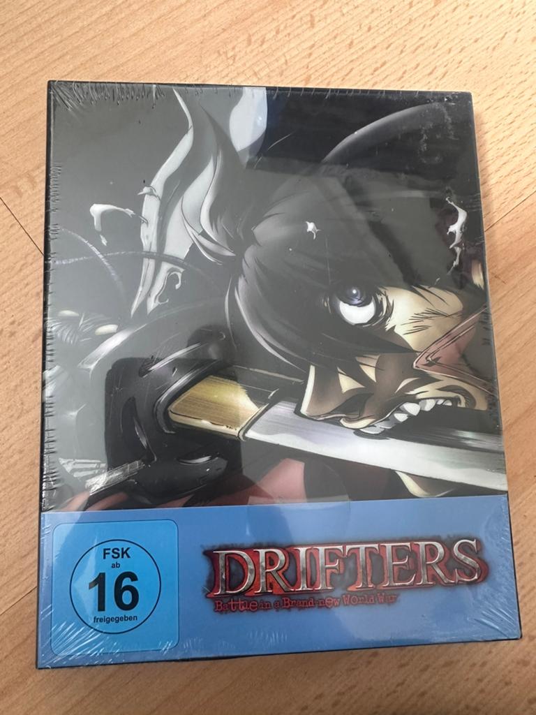 Drifters Anime Bluray Collectors Edition Sealed Zeldzaam!, Ophalen of Verzenden, Nieuw in verpakking