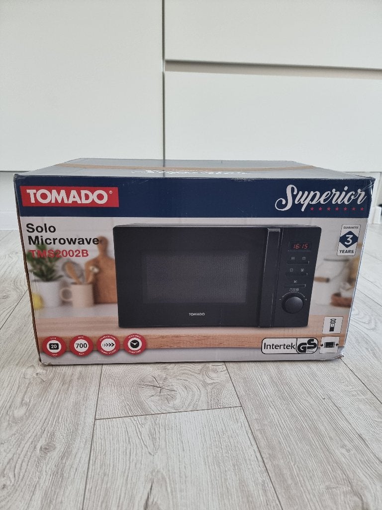 Microwave Tomado, Ophalen, Minder dan 45 cm, Draaiplateau, Magnetron