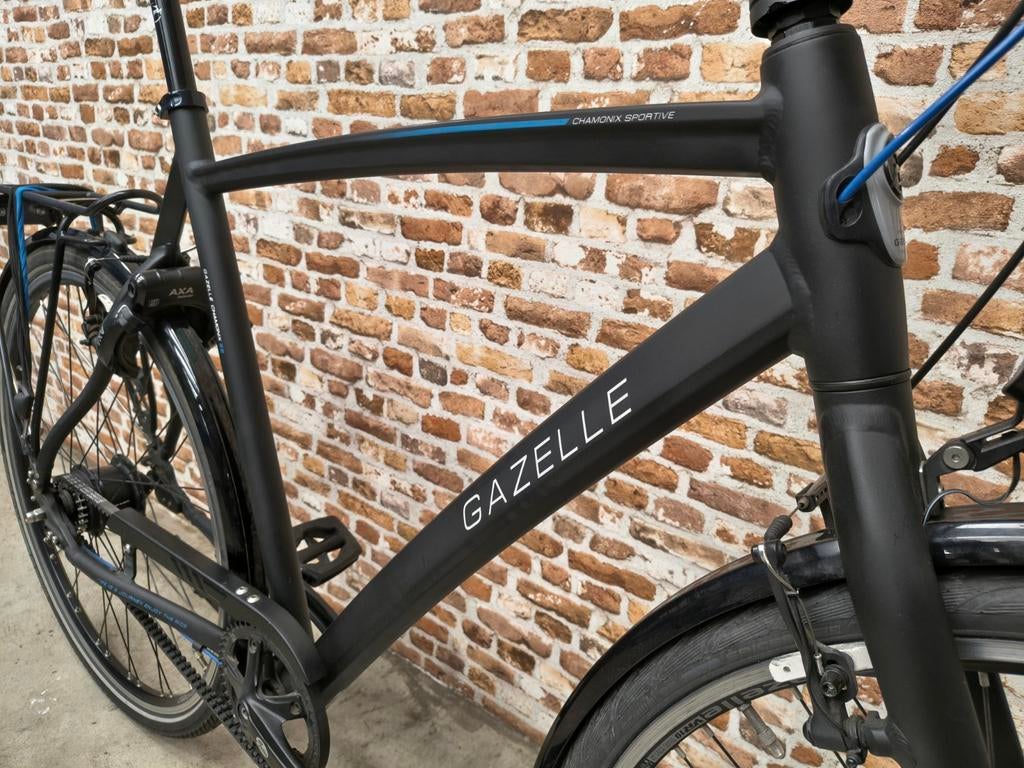 Gazelle Charmonix Sportive | Alfine 8 | Riem aandrijving, Gebruikt, Gazelle, Velgrem, Ophalen of Verzenden