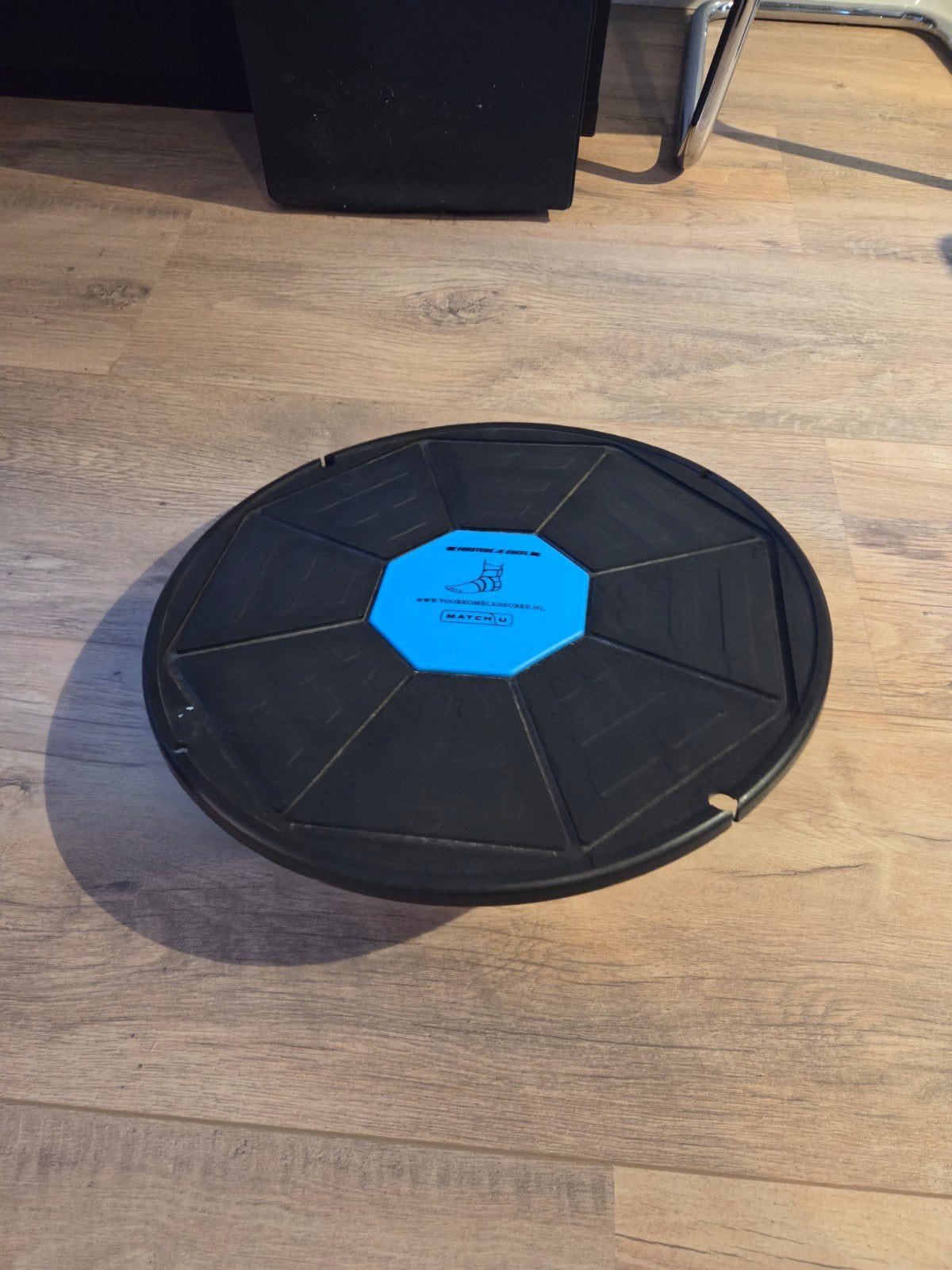 Fitness set: Balansbord, dumbbells (2x2kg) en weerstandsband, Ophalen, Gebruikt, Benen, Balansbord