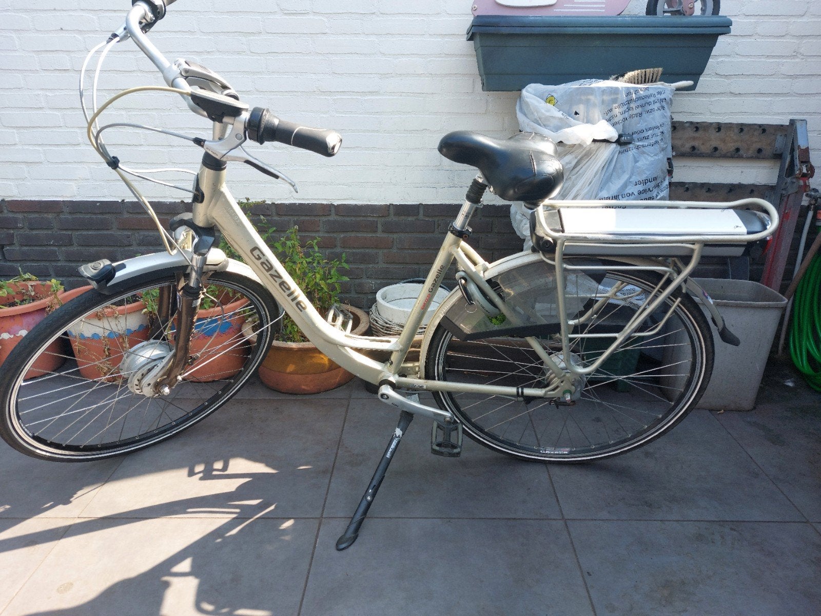 Gazelle elektrische fiets voor wiel motor is defect, 51 tot 55 cm, Ophalen of Verzenden, Gebruikt, Gazelle