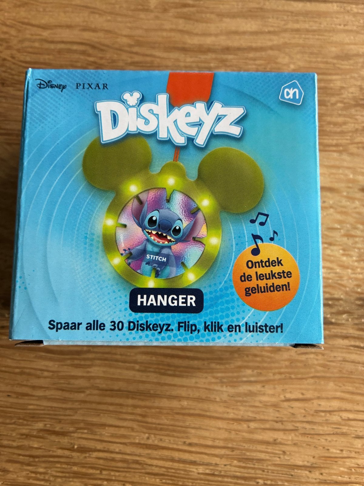 Disney Pixar Diskeyz Stitch Hanger Albert Heijn, Ophalen of Verzenden, Nieuw, Jongen of Meisje