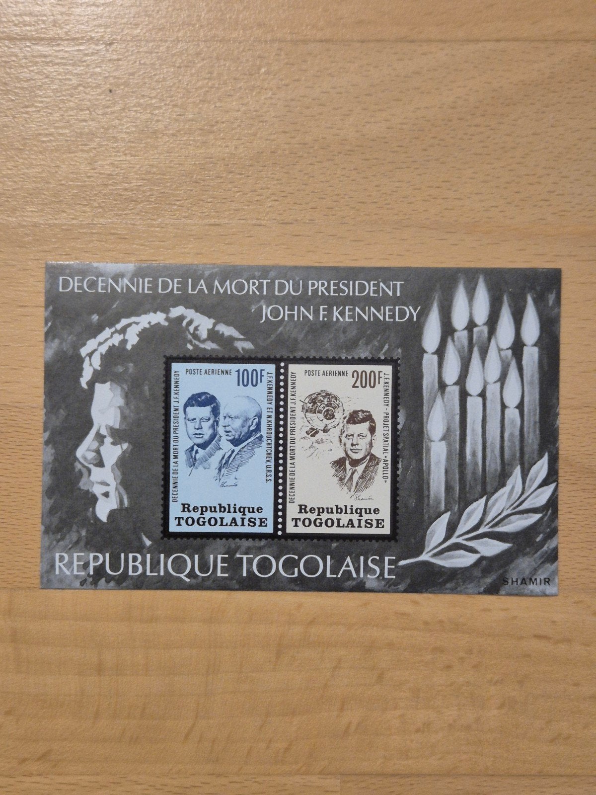 Togo 1973 ruimtevaart, Postzegels en Munten, Ophalen of Verzenden, Overige landen, Postfris